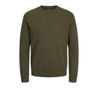 JJ REBEL Jrebcallum Knit Crew Neck Noos, Forest Night., L