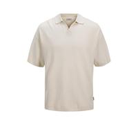 JJ REBEL Jrebcallum Knit Split Neck, Moonbeam, XXL
