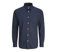 JJ REBEL Jrebgavin Solid Shirt LS Noos Camisa, Sky Captain, L Hombres