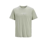 JJ REBEL Jrebjeans Rebel Print tee SS O-Neck Sn, Desert Sage, L Hombres