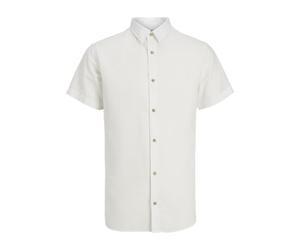JJ REBEL Jrebmoss Sunny Shirt SS, Blanco Brillante, XL