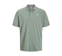 JJ REBEL Jrebrebel Logo Polo SS para Hombre, Iceberg Green, M