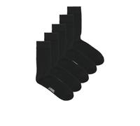 JJ REBEL Jrebrebel Logo Socks 5 Pack Calcetines, Black/Pack:W. Black, Talla única Hombres