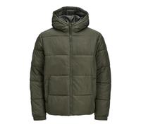 JJ rebel Logo Puffer Hood Capucha con Logotipo de Jrebrebel, Forest Night, M Hombres
