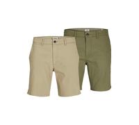 JJ Rebel Pantalón chino 'JREBSHARP' beige / oliva 34 beige / oliva