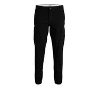 JJ Rebel Pantalones Cargo Jrebmichael Slim Show Noos para Hombre, Negro, 34W / 36L