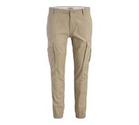 JJ REBEL Jrebmichael Slim Show Noos Pantalones Cargo, Vajilla, 32W / 32L para Hombre