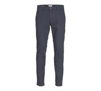 JJ Rebel Pantalones Chinos Jrebmichael Slim Sharp Noos para Hombre, Azul Marino, 33W / 34L