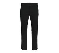 JJ REBEL Pantalones Chinos Jrebmichael Slim Sharp Noos para Hombre, Negro, 30W x 34L