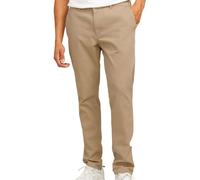 JJ REBEL Jrebmichael Slim Sharp Noos Pantalón Chino, Vajilla, 33W / 30L para Hombre