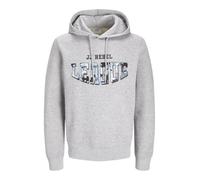 JJ REBEL Sudadera con Capucha JREBHAMILTON, Gris Claro, S