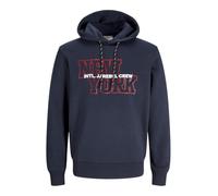 JJ REBEL Sudadera con Capucha JREBOWEN, Sky Captain, S