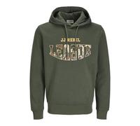 JJ Rebel Sudadera con Capucha para Hombre Jrebhamilton, Verde, L