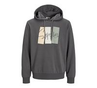 JJ REBEL Sweat Hood Jrebnoah Sudadera con Capucha, Castlerock, L para Hombre