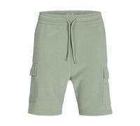 JJ REBEL Sweat Shorts Jrebgorm Reg Quest Cargo-Pantalones Cortos, Iceberg Green, M Hombres