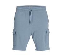 JJ REBEL Sweat Shorts Jrebgorm Reg Quest Cargo-Pantalones Cortos, Windward Blue, M Hombres
