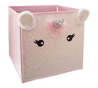 JJA 158714 Unicornio Caja almacenaje Plegable 29x29x29, Varios, U