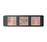 JJC 120 soportes de película negativos para 3 diapositivas de formato 6 × 6, formato medio, formato negativo, máscara de escaneo, cubierta magnética, apto para escáner plano con retroiluminación