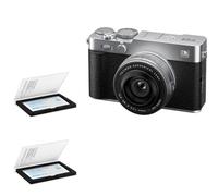 JJC 2 fundas de pantalla para XE5, compatible con cámara Fujifilm X-E5, vidrio templado LCD de dureza 9H, antipolvo, antihuellas, antiarañazos (instalación de absorción electrostática)