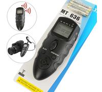 JJC 2in1 Ir Disparador & Remoto Timer Clavija de Conexión Apto Para Canon