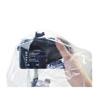 JJC 6 protectores de lluvia para cámara Canon Nikon y otras cámaras réflex digitales con lente, longitud y ancho de hasta 28 x 17 cm, funda transparente para lluvia, tipo D