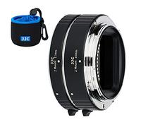JJC AF Tubo de extensión de Metal de Enfoque automático (11 mm, 16 mm) con exposición TTL para cámaras Nikon Z Mount Z30 Z50 Z7 Z6 DSLR y Lente fotografía Macro de Imagen de Primer Plano con Tapa