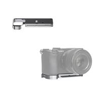 JJC Agarre de mano de metal para cámara Sony A7CII A7CR, Alpha 7CII 7CR mango de placa de liberación rápida para almacenamiento AirTag, soporte de cámara ILCE-7CM2 sustituye a la extensión de agarre