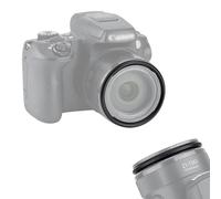 JJC Anillo adaptador de filtro de 58 mm compatible con Canon SX540 SX530 SX70 SX60