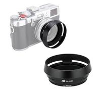 JJC Black Dedicado - Adaptador y Parasol para Fujifilm FinePix X100VI, X100V, X100F, X100T, X100S, X100, X70