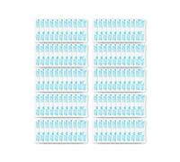 JJC Bolsitas de gel de sílice desecante, 0.5 gramos (100 PAQUETES) Absorbente de humedad para absorber la humedad en cámaras/Electrónica/Filtro/Joyería/Coleccionables