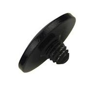 JJC Botón disparador ergonómico convexo atornillable: por ejemplo, para determinadas cámaras Fuji y Leica negro