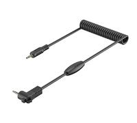JJC Cable de conexión de disparador para cámaras Panasonic S1, S1R, S1H, S5, S5II, S5IIX, S9, FZ200, GJ7, GH6, GH5, GH4, G6, GX7, GX8, reemplaza a Panasonic DMW-RS1 DMW-RSL1