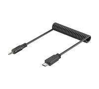 JJC Cable de Conexión de Liberación de Obturador para Sony FX30 ZV-1 A9II A7 A7 II A7III A7IV A7RII A7RIII A7RIV A7RV A7S A7SII A7SIII A6400 RX100M7 A6100 A6600 para Sony Multi Connector/RM-SPR1