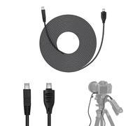 JJC Cable de conexión dedicado de 8 m para Mando a Distancia SR-F2 TP-F2 TP-F2K TPR-M1 TPR-U1, Cable multiterminal de PVC Compatible con cámara/videocámara Sony con Conector multiterminal