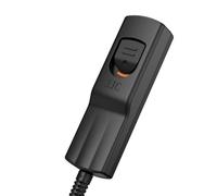 JJC Cable disparador de control remoto para cámara digital Canon EOS R1, R3, R5C, R5, R5 Mark II, 1D, 1DS, 1D Mark II, 1D Mark III, 1DX, 1DX Mark II, EOS D2000, D30, sustituye a Canon RS-80N3, TC-80N3