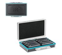 JJC - Caja de Almacenamiento de baterías de plástico Duro con 8 Ranuras para 8 baterías AA 14500