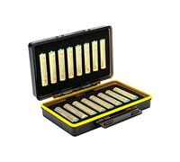 JJC Caja de almacenamiento para pilas 16 pilas AAA recargables resistentes a la humedad
