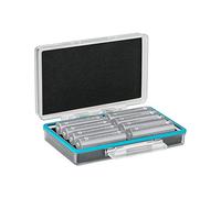 JJC - Caja de almacenamiento para pilas (8 pilas AA o baterías recargables 14500)