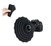 JJC Capucha de Lente de Silicona, Protector Universal Plegable para Lente Antirreflectante para Canon Nikon Sony Fuji DSLR Lente de Cámara Diámetro del Cuerpo Entre 73 mm ~ 88 mm
