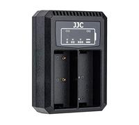JJC Cargador de batería Dual USB para cámaras Olympus OM-D E-M1X, E-M1 Mark II, E-M1 Mark III, etc. para Olympus BLH-1