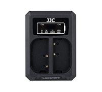 JJC Cargador de Batería Dual USB para Panasonic Lumix DC-L10, DC-S5, S5 II, S5 IIX, GH6 GH5s GH5 GH4 GH3, Sigma SD Quattro, SD Quattro H Cámaras Reemplaza Panasonic DMW-BLF19 Sigma BP-61