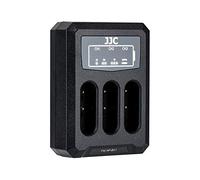JJC Cargador de batería Triple USB para Sony ZV-1II,ZV-1,Sony RX100 Series,RX1 RX1R RX1RII CX405 CX440 CX240, etc. Cámaras sustituye a Sony NP-BX1 (Ver descripción para más cámaras de compatibilidad)