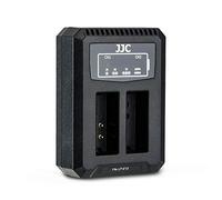 JJC Cargador Doble USB para cámaras Canon EOS M, M2, M10, M50, M100, M200, 100D para Canon LP-E12