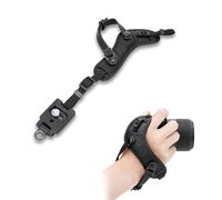 JJC Correa de mano para cámara sin espejo, compatible con Canon EOS R50 R50V R100 M50 Mark II para Nikon COOLPIX P6000 P530 B700 L840 L820 L810 L310 y más cámaras con lengüetas compactas ranuradas