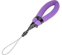 JJC Correa de muñeca flotante para Olympus TG-5, TG-6, Nikon W300, W100, GoPro, Panasonic y otras cámaras submarinas, Morado (, M