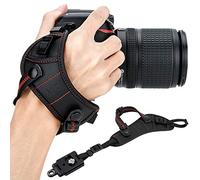 JJC DSLR Cámara Mano Correa de muñeca con placa de liberación rápida para Nikon D850 D750 D780 D500 D7500 D7200 D3500 D3400 D5600 D5500 D5300 D5200 D3300 D3200 y más DSLR