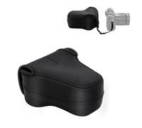 JJC, Estuche de la Cámara sin Espejo para Fuji Fujifilm X-T20 X-T10 X-A1 X-A2 X-A3 X-M1 X-E3 Canon EOS M5 Olympus E-M10II E-M5II E-PL8, Lente 18-55 mm, Negro