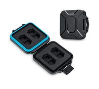 JJC Estuche para Tarjetas de Memoria Caja Delgada para 4 Tarjetas CFexpress Tipo A y 8 Tarjetas Micro SD Micro SDXC Micro SDHC TF, Caja de Almacenamiento de Tarjetas TF antichoque Resistente al Agua