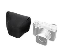 JJC Funda Ligera de Neopreno para cámara Compatible con Fujifilm X-E5, X100VI, X100V, X100F, X100V, X100T, X100S, X100 con Parasol Original, Bolsa Impermeable para cámara integrada