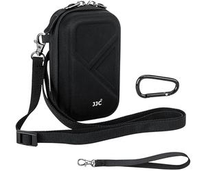 JJC Funda rígida de Viaje a Prueba de Golpes para cámara Olympus Tough TG-7 TG-6 TG-5 TG-4 TG-3 TG-2 TG-1, RICOH GR3 Canon G7X Sony RX100 Series, reemplaza la Funda rígida Olympus CSCH-107, Black